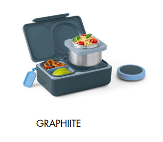 OmieBox® UP Δοχείο φαγητού -Θερμός Graphite OMUP09