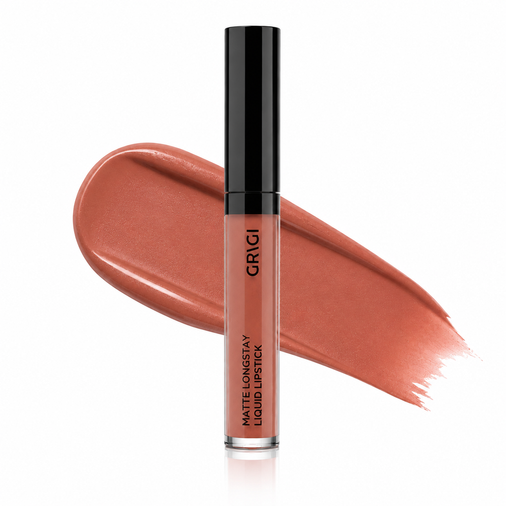 Grigi Make-Up Only Matte Long Stay Power Liquid Lipstick New Packaging 51 Warm Nude Caramel