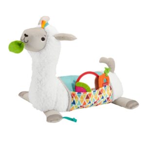 Fisher-Price Grow With Me Tummy Time Μαξιλαράκι Δραστηριοτήτων Λάμα FXC36