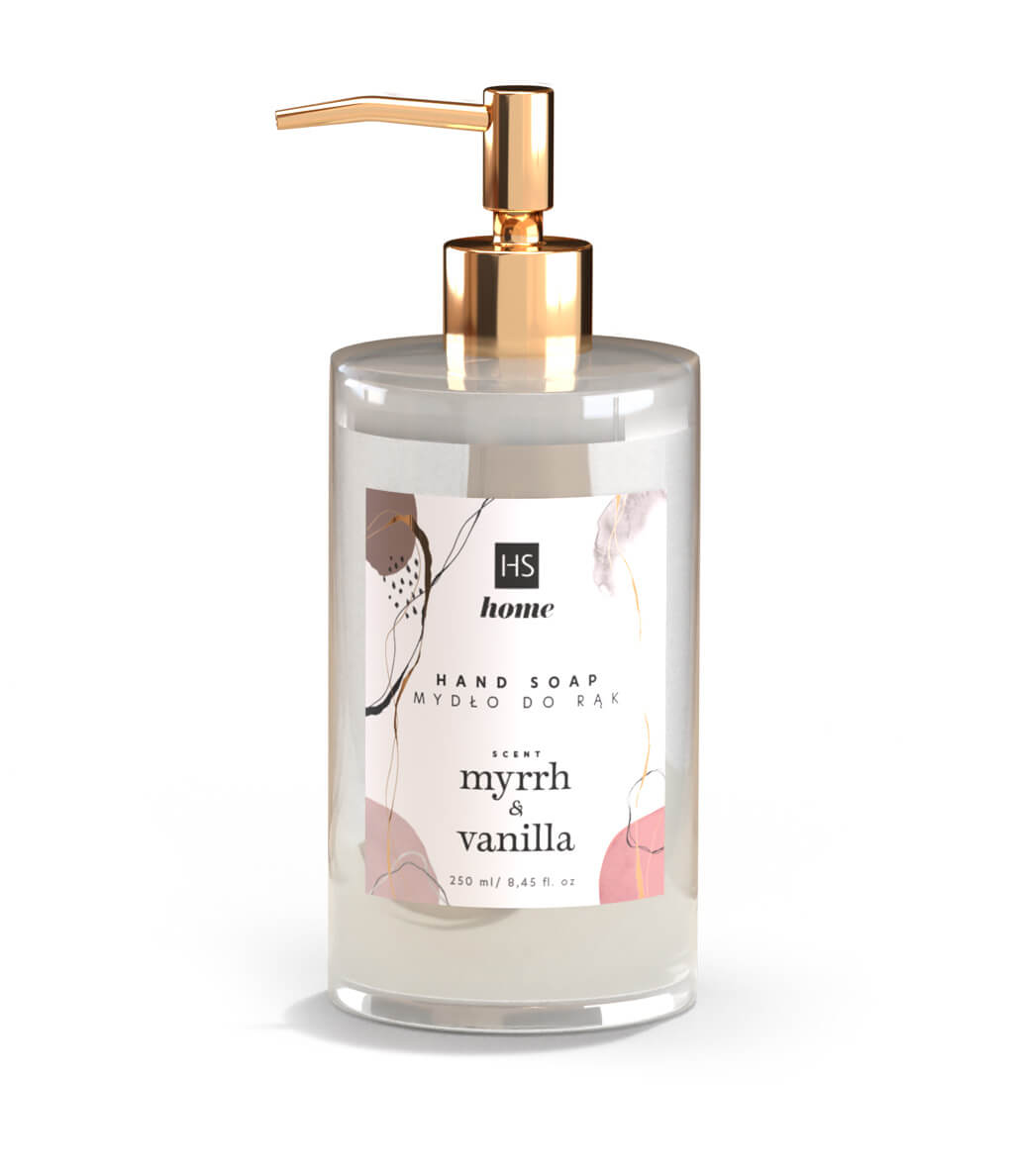 Liquid Hand Soap Mύρο &amp; Vanilla | Hiskin