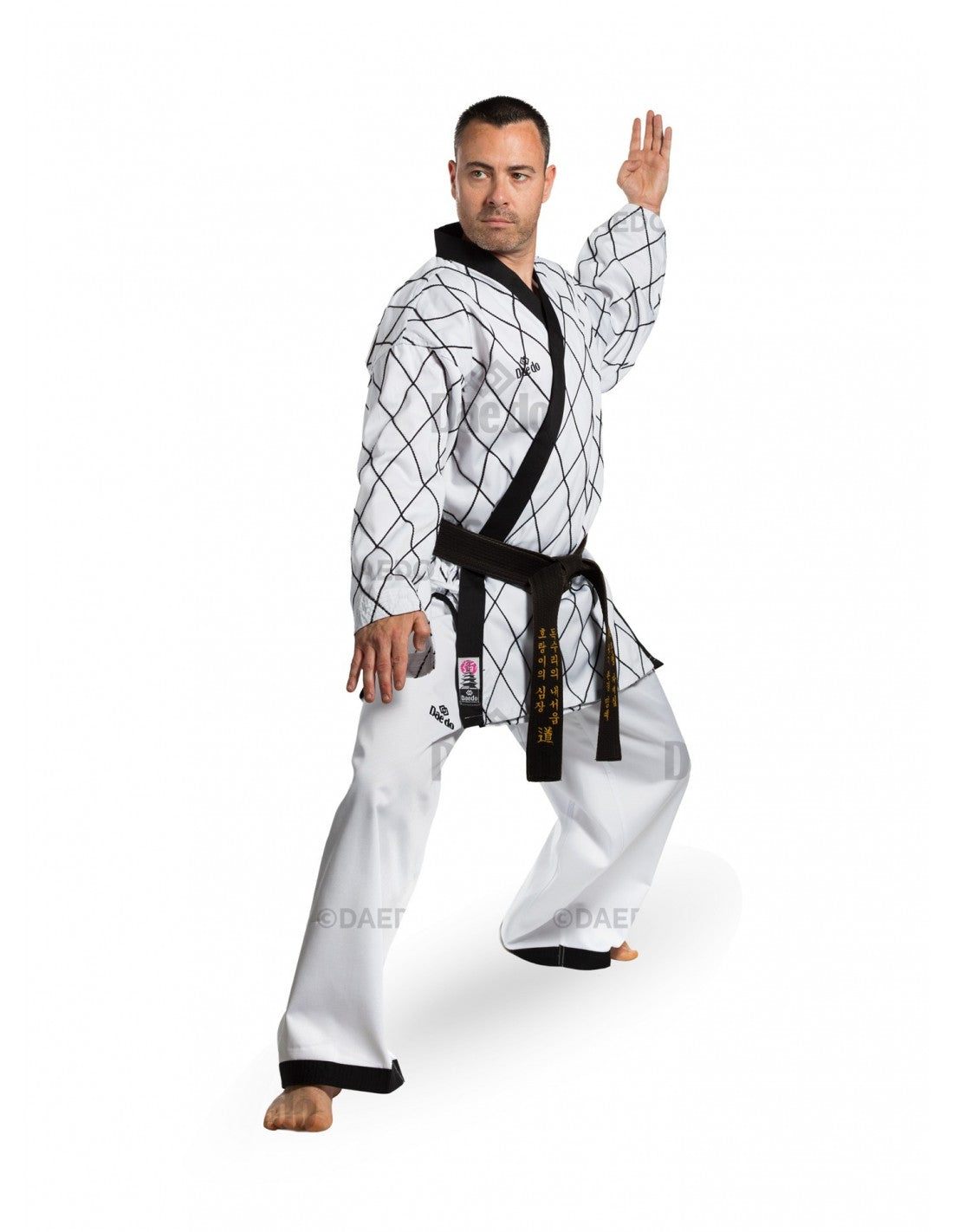ΣΤΟΛΗ HAPKIDO ΚΕΝΤΗΜΕΝΟΥΣ ΡΟΜΒΟΥΣ (KA 1203)