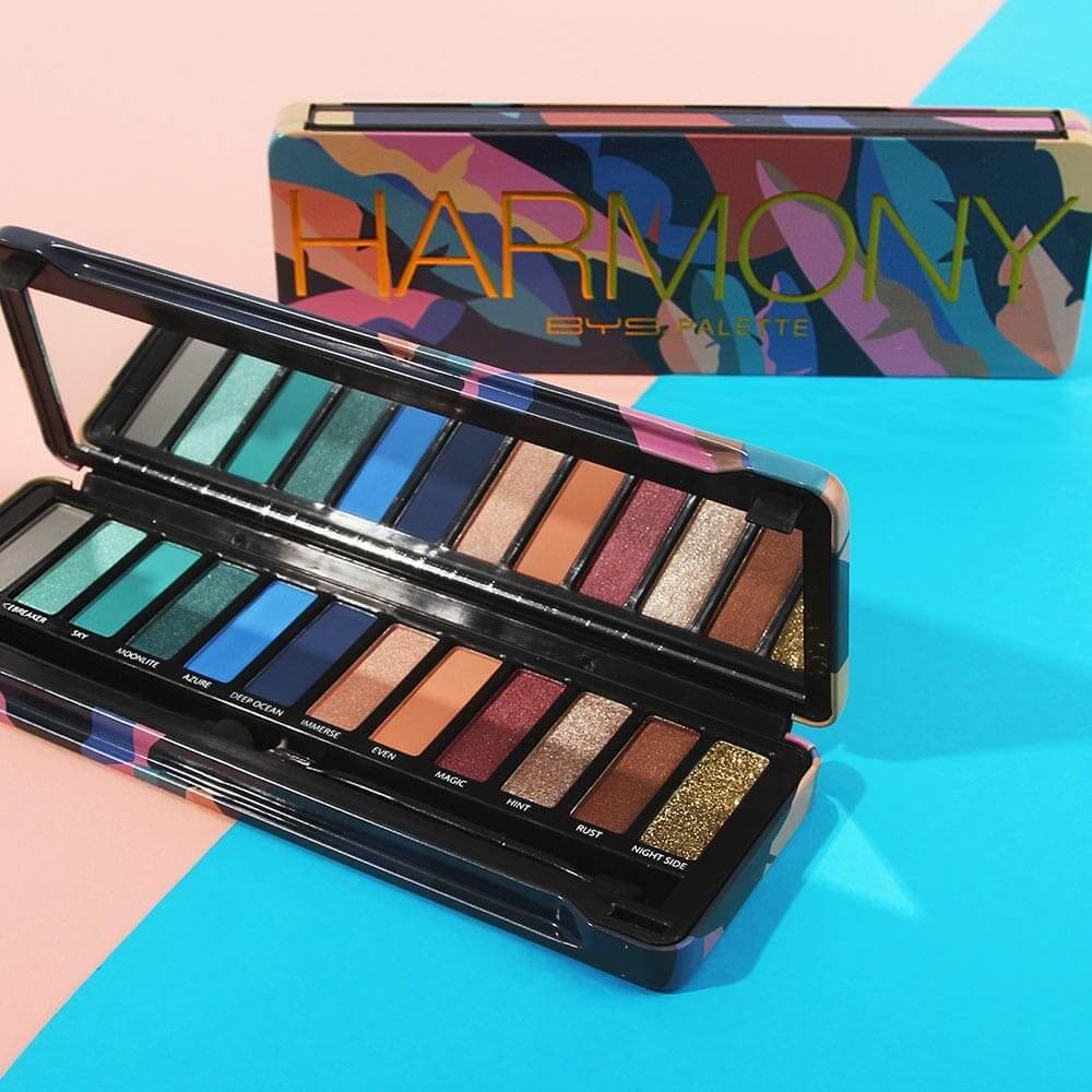 Eyeshadow Palette x12 Make-up Harmony | BYS