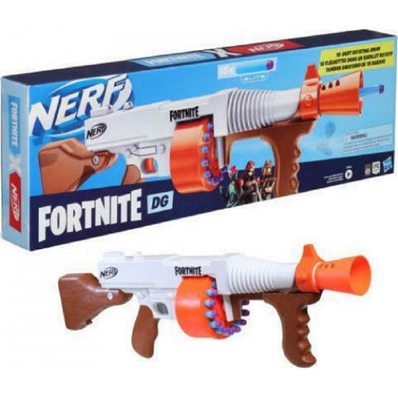 HASBRO NERF FORTNITE DG WITH 15 OFFICIAL DARTS E7521 819-75210
