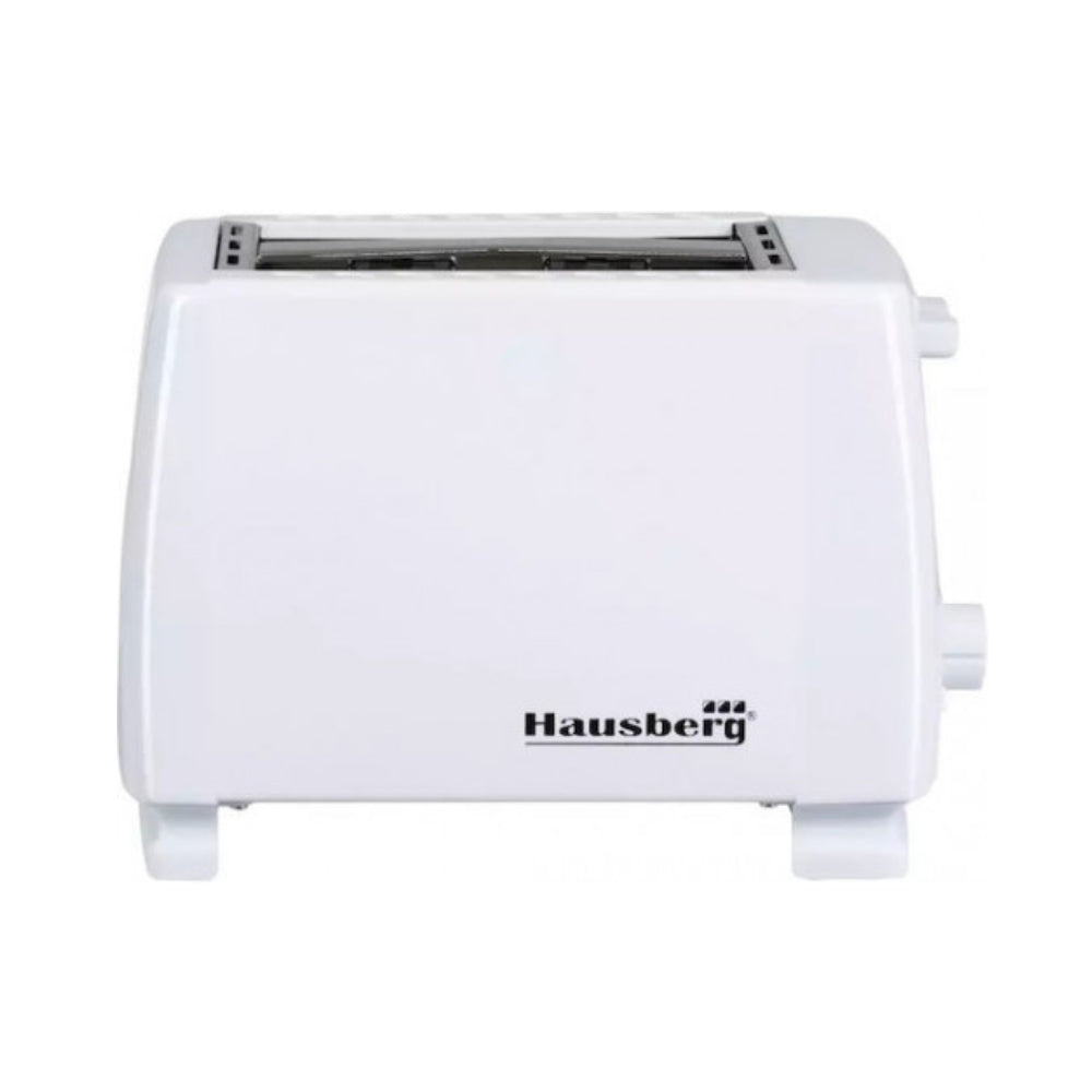 Φρυγανιέρα 2 Θέσεων Hausberg HB-150AB 750W (Λευκό)
