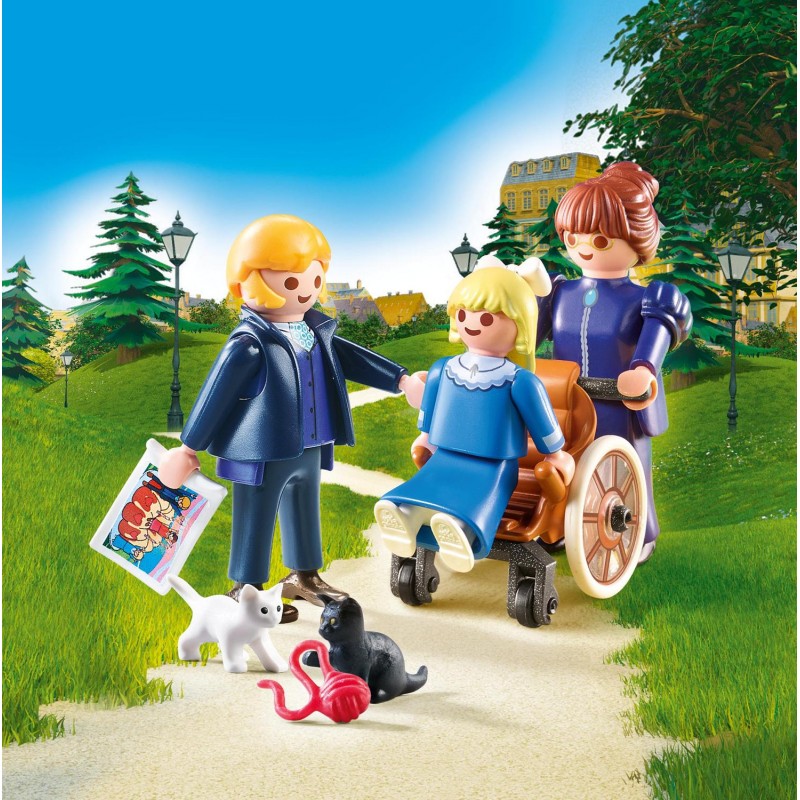 Playmobil Heidi Κλάρα, Πατέρας Και Δεσποινίς Ροτενμάιερ 70258