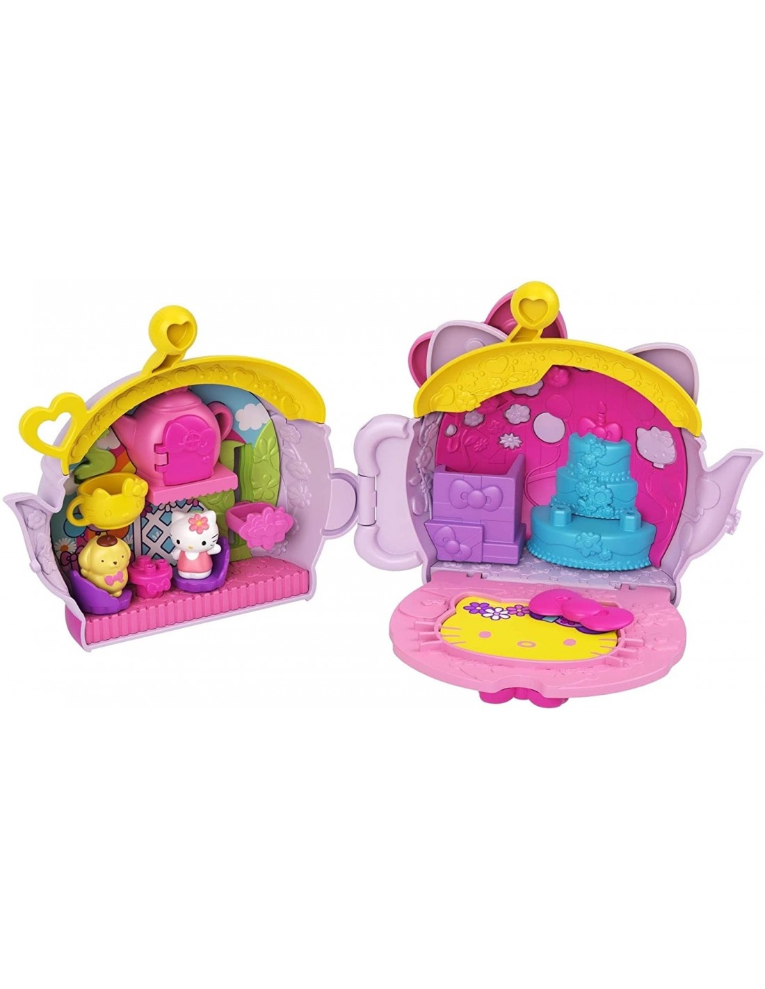 Mattel Hello Kitty And Friends Minis Tea Party Σετ Με Σημειωματάριο GVB27