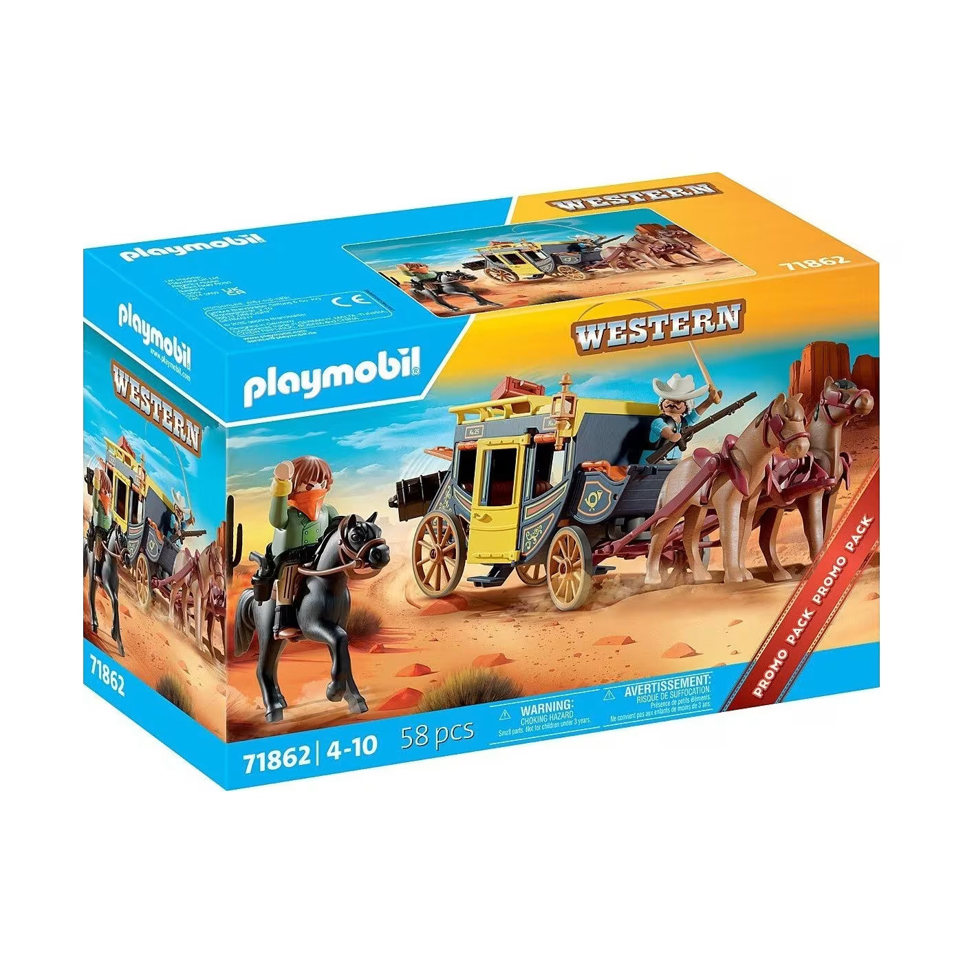 Playmobil History Άμαξα Άγριας Δύσης 71862