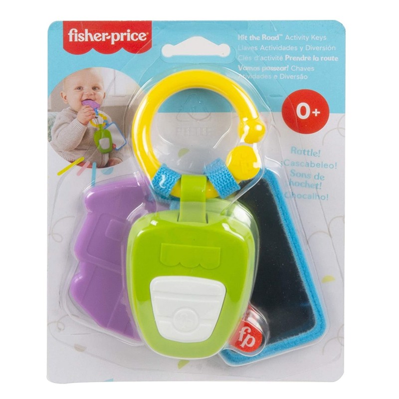 Fisher-Price Hit The Road Activity Keys Κλειδάκια Κουδουνίστρα Και Οδοντοφυΐα GWW64