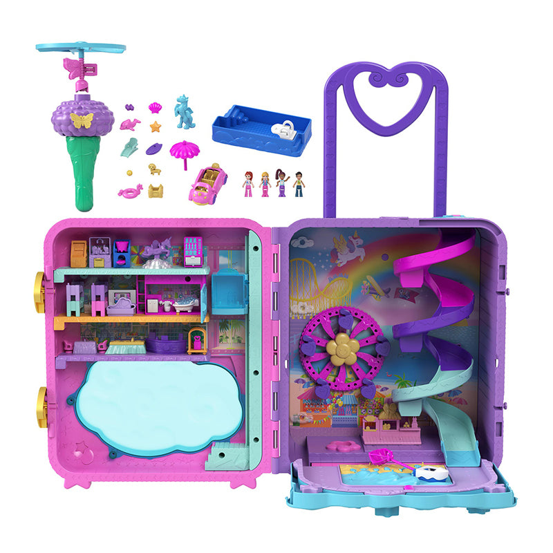 Mattel Pollyville™ Resort Roll Away™ Βαλιτσάκι