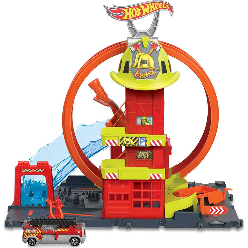 Mattel Hot Wheels City Πυροσβεστικός Σταθμός