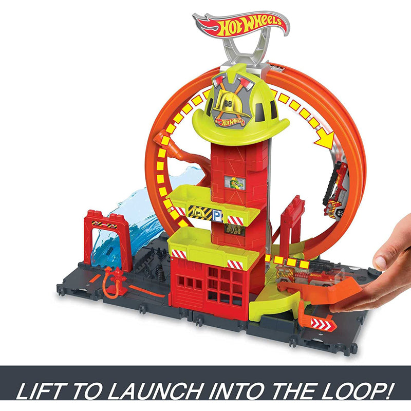 Mattel Hot Wheels City Πυροσβεστικός Σταθμός