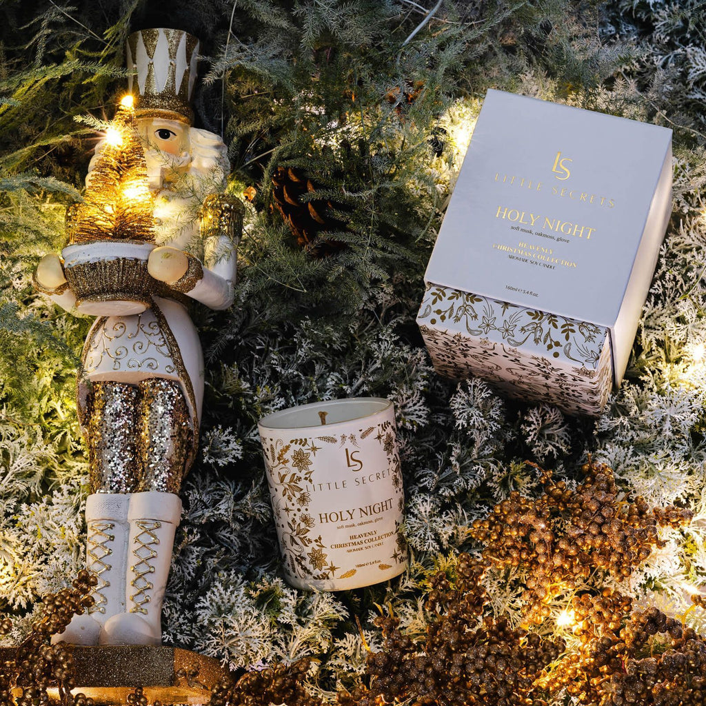 Holly Night Heavenly Soy Candle 160ml | Little Secrets