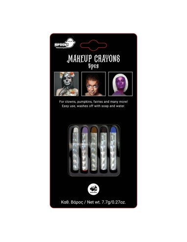 Horror Make Up Μολύβια 5χρώματα