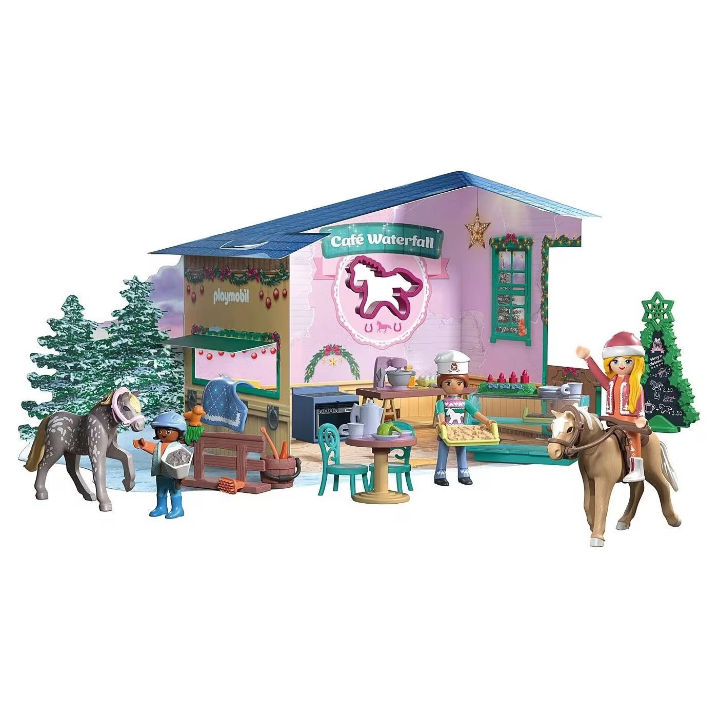 Playmobil Horses Of Waterfall Χριστουγεννιάτικο Ημερολόγιο – Χριστουγεννιάτικα Φουρνίσματα 71952