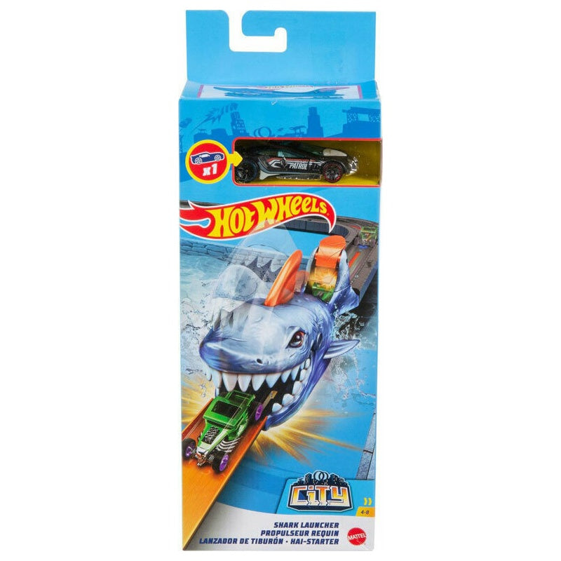 Hot Wheels Θηρία Εκτοξευτές City – 2 Σχέδια GVF41