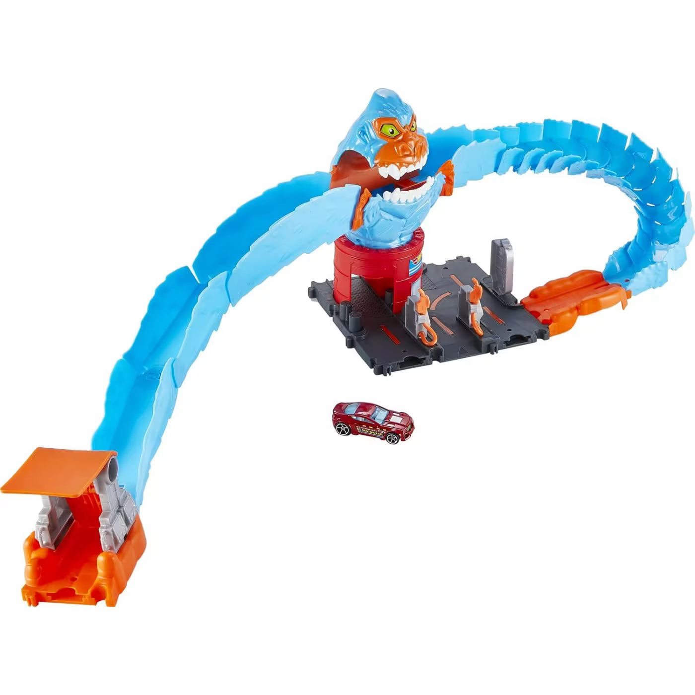 Mattel Hot Wheels City Πιστες City Με Θηρια Gorilla HDR29 / HDR30