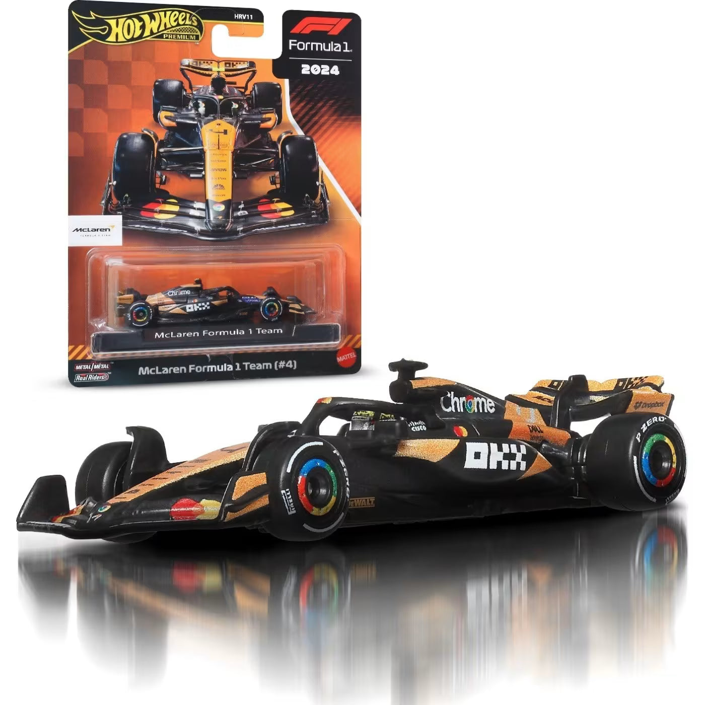 Mattel hot wheels hw συλλεκτική αυτοκινητακια f1 hw rc tm mclaren HRV11