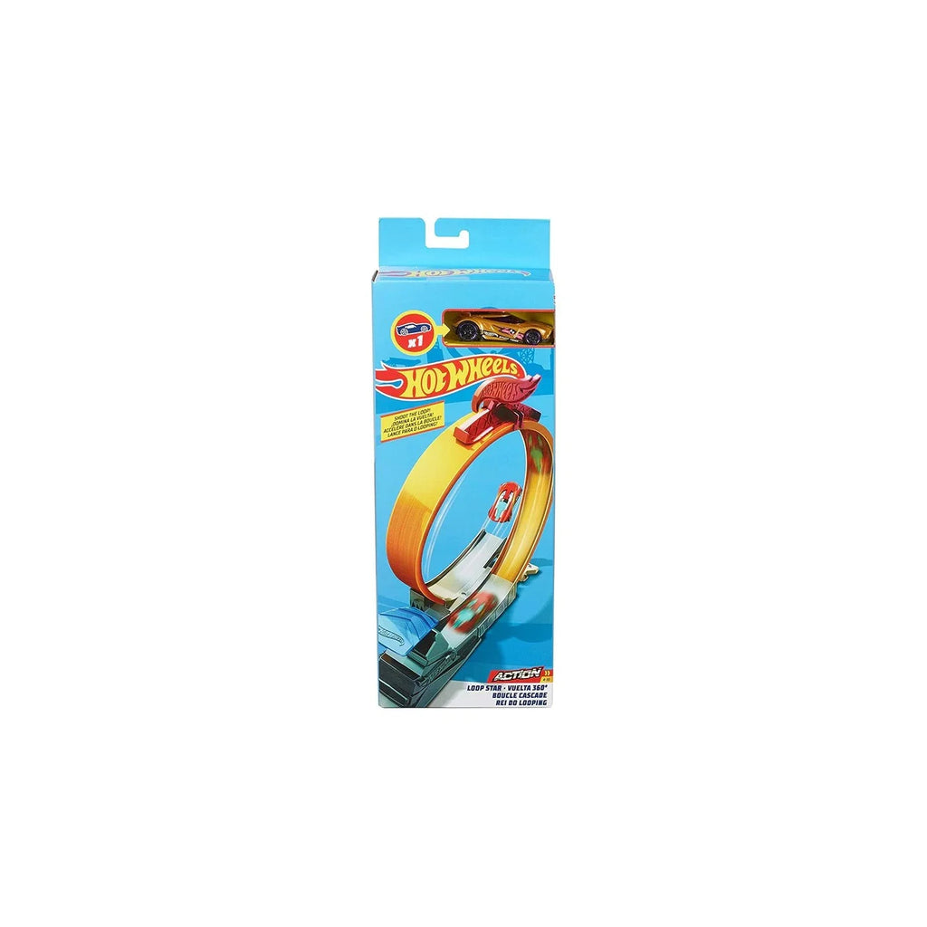 Mattel Hot Wheels Κλασσικές Πίστες για Κόλπα Loop Star