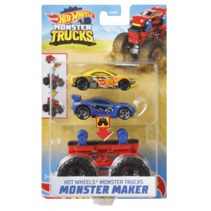 Hot Wheels Monster Trucks Maker – 3 Σχέδια (GWW13)