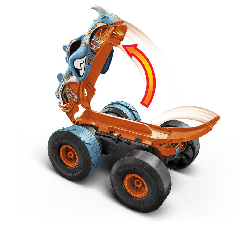 Mattel Hot Wheels RC Monster Trucks Rhinomite Τηλεκατευθυνόμενο 2 σε 1