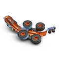 Mattel Hot Wheels RC Monster Trucks Rhinomite Τηλεκατευθυνόμενο 2 σε 1