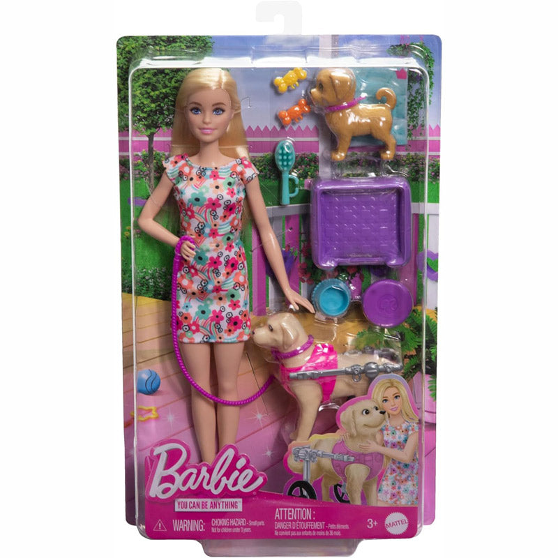 Mattel Barbie Κουταβάκια με αναπηρικό αμαξίδιο