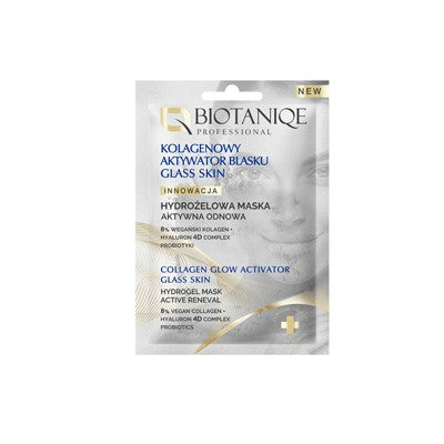 ΜΑΣΚΑ ΠΡΟΣΩΠΟΥ Hydrogel Collagen Glass Skin Biotaniqe Biotaniqe Dermoskin Expert