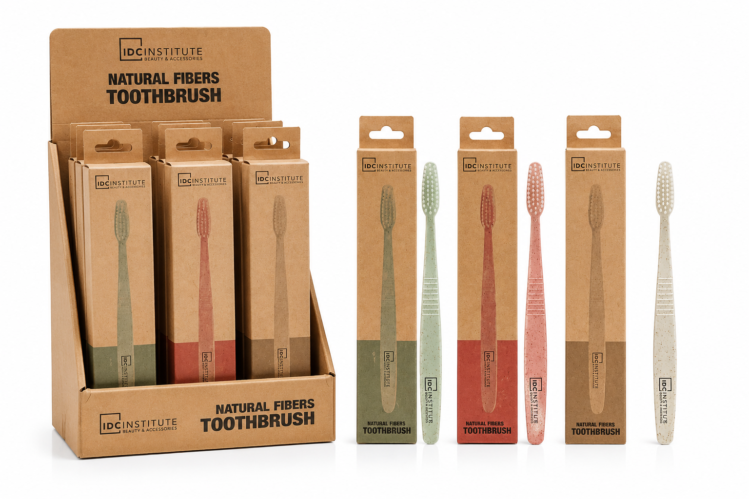 IDC Institute Natural Fibers Toothbrush