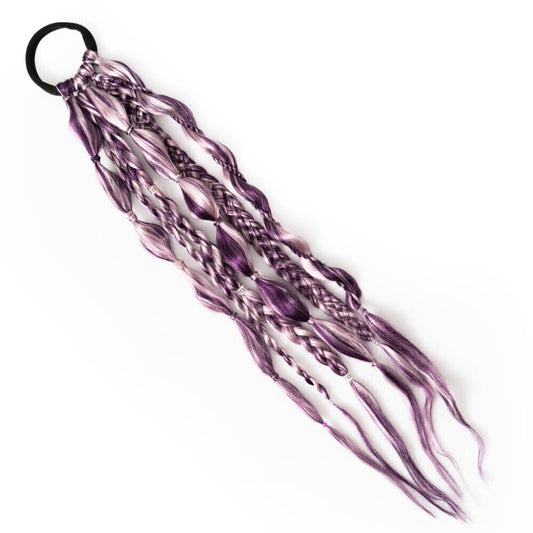 Κids Ponytail – Lilac X-Pression Ultra Braid Hair