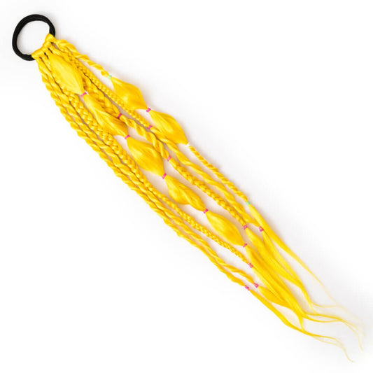 Κids Ponytail – Yellow X-Pression Ultra Braid Hair