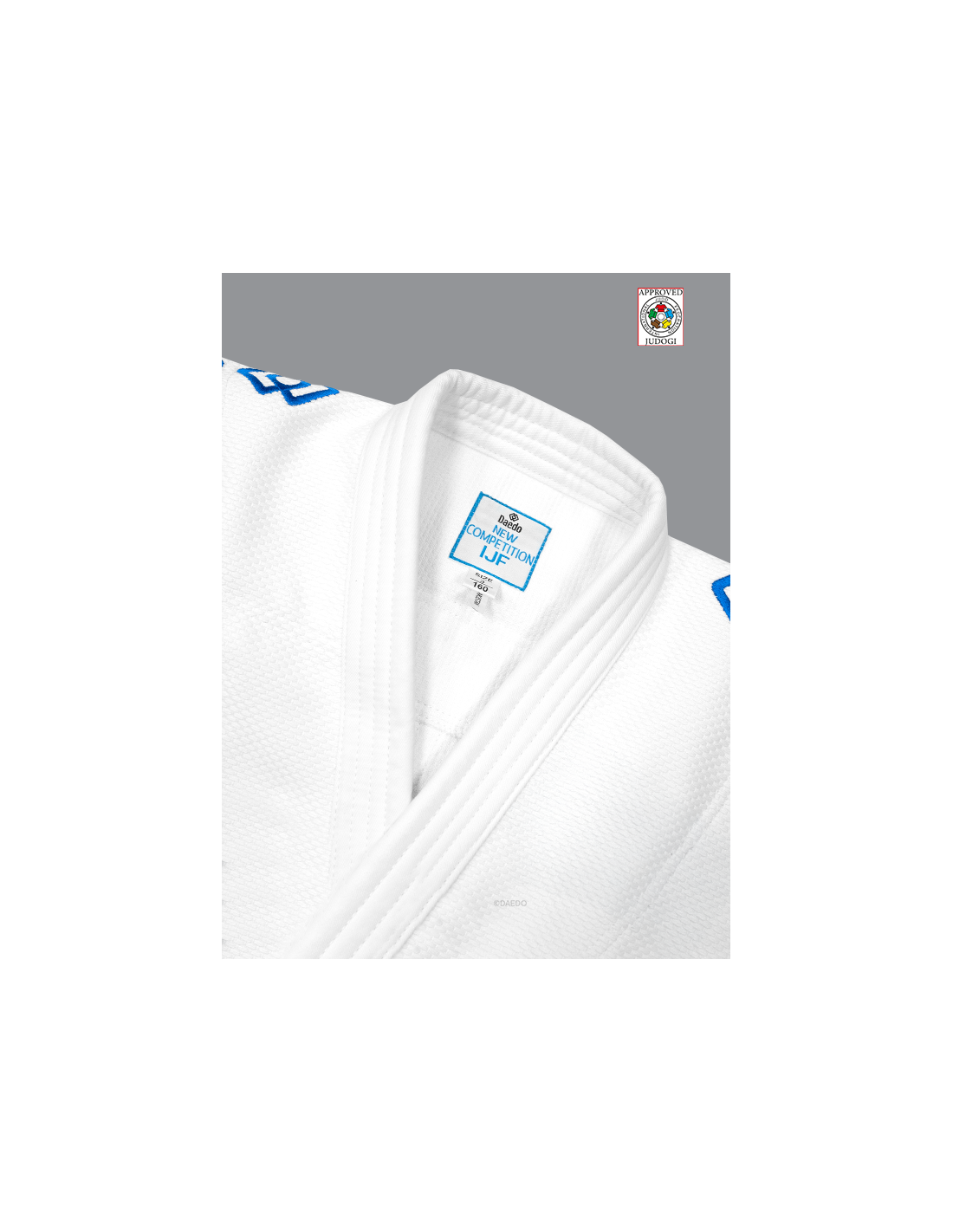 JUDO 2036 IJF Judogi Daedo Logo On Shoulder (CE)