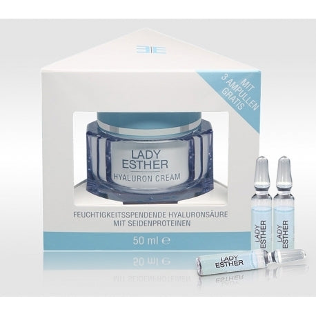 Hyaluron cream 50ml + 3 αμπούλες