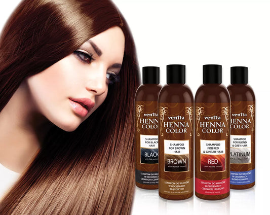 Shampoo Venita Henna Color 250ml σε 4 τύπους