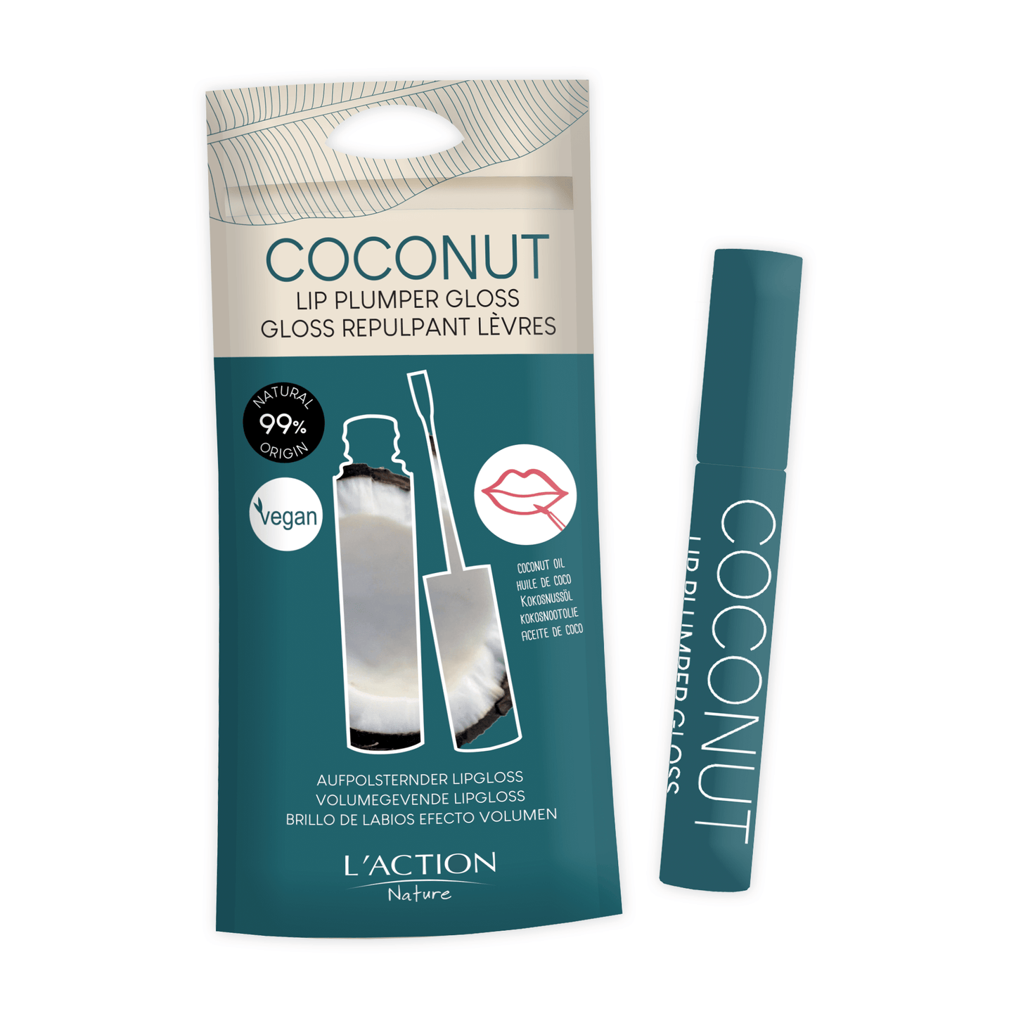 Lip Plumper Gloss Coconut 10ml
