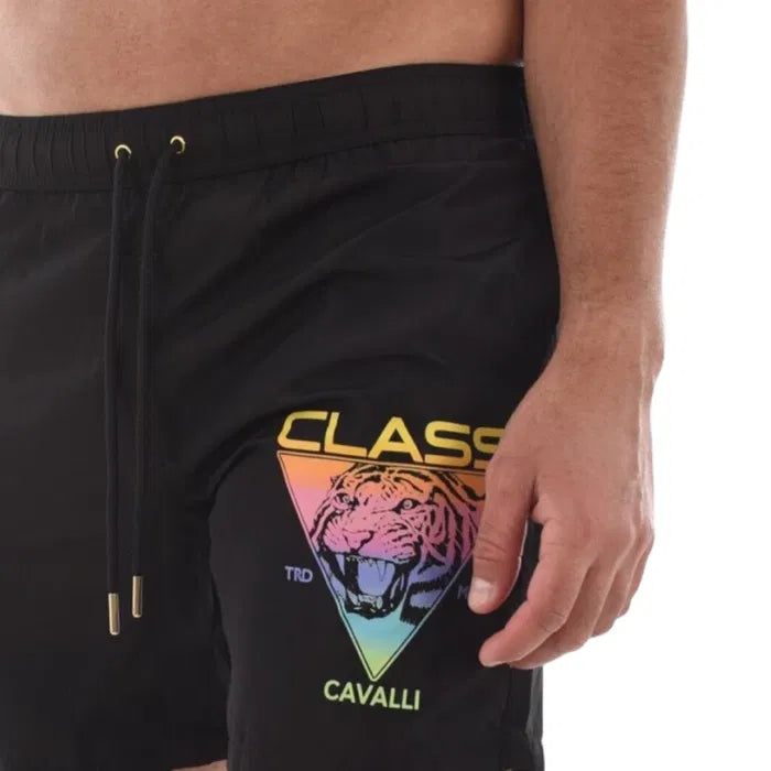 Roberto Cavalli Ανδρικό Μαγιό Black