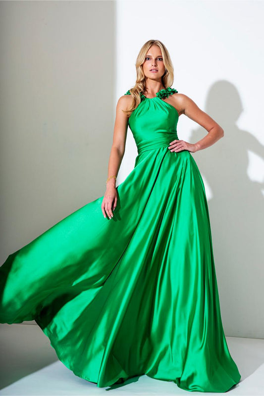 Φόρεμα maxi Allure πράσινο
