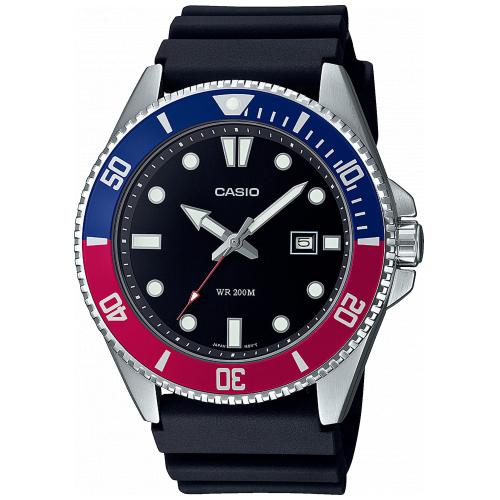 Casio Ρολόι MDV-107-1A3VEF με δίχρωμη στεφάνη.