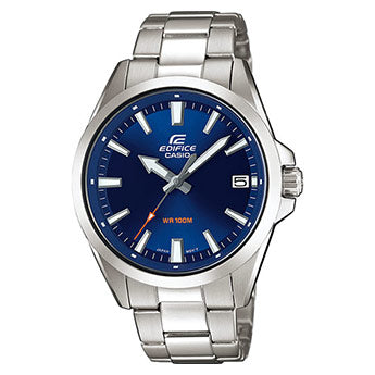 Casio Ρολόι EFV-100D-2AVUEF με μπλε πλάκα.