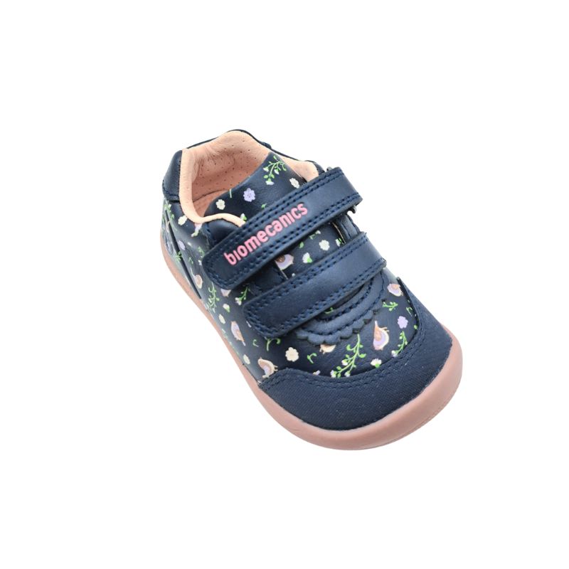 Biomecanics 251150-A183 Sneaker για κορίτσι δερμάτινο Ροζ-Μπλέ