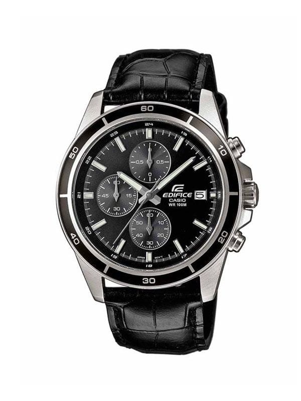 Casio Ρολόι EFR-526L-1AVUEF χρονογράφος με λουράκι.