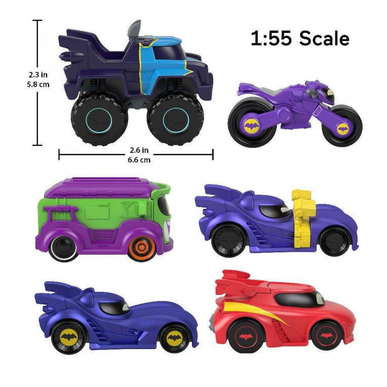 Imaginext autokinitaki Die-Cast Batwheels 1:55