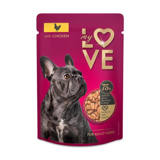 MYLOVE WET DOG ADULT CHICKEN 100G