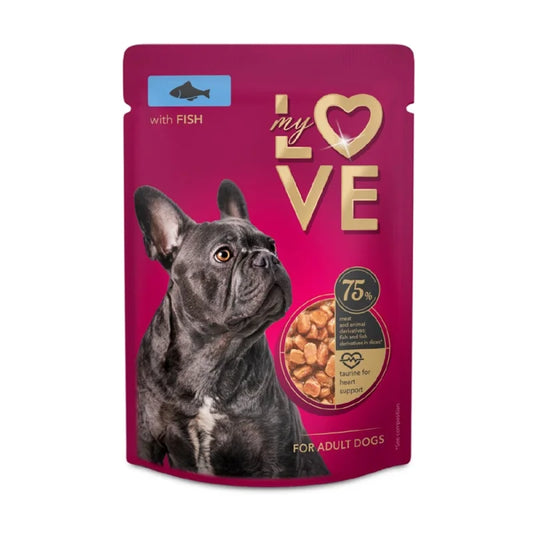 MYLOVE WETDOG ADULT FISH 100G