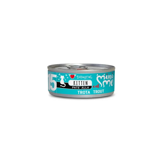 DISUGUAL MINI ΜΕ  ΚΟΝΣΕΡΒΑ ΓΑΤΑΣ KITTEN PATE ΠΕΣΤΡΟΦΑ  85GR