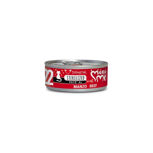 DISUGUAL MINI ME CAT ΚΟΝΣΕΡΒΑ ΓΑΤΑΣ STERILIZED PATE ΒΟΔΙΝΟ 85GR