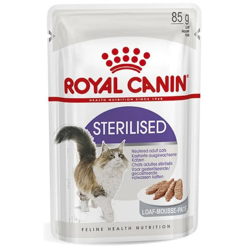 ROYAL CANIN CAT STERILISED LOAF 85GR