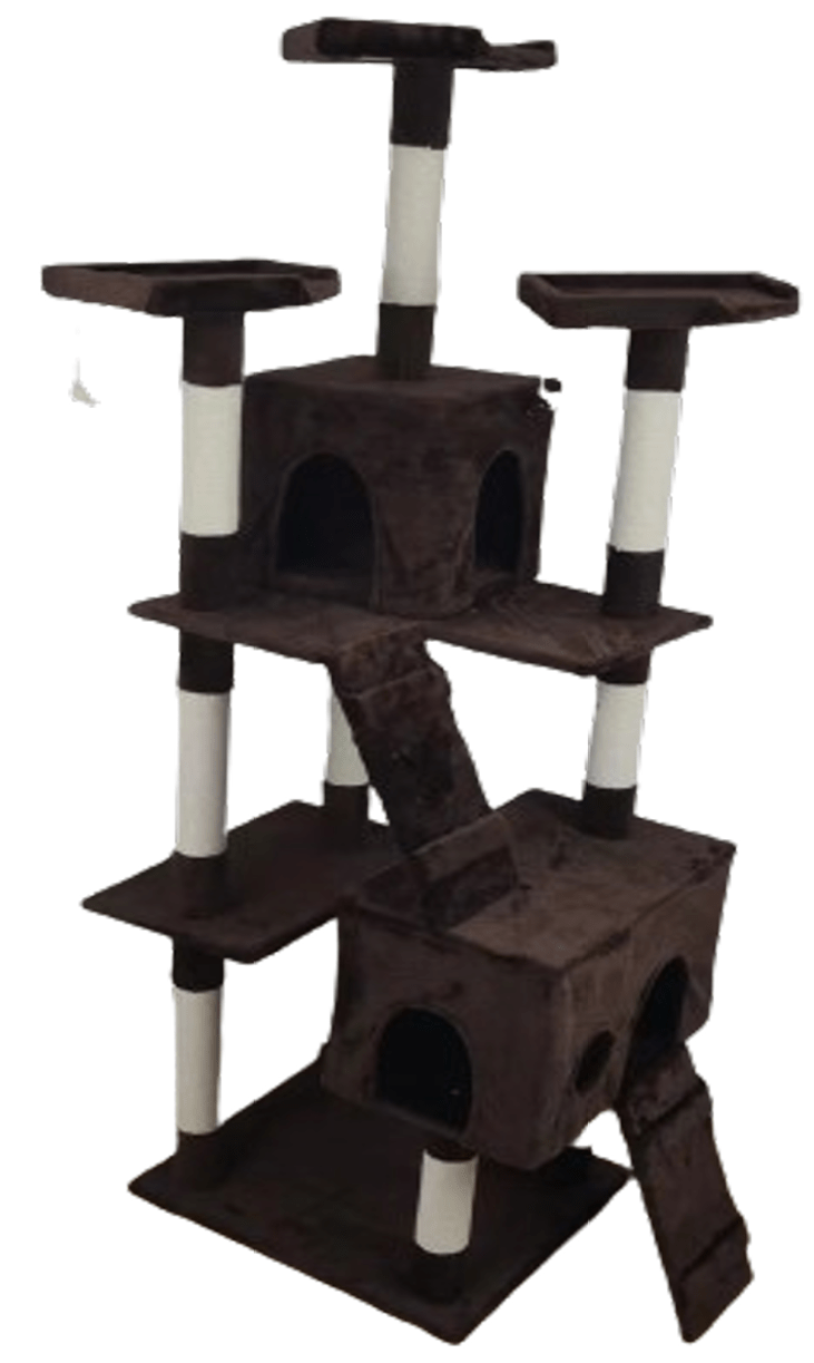 CTDBR4 ΟΝΥΧΟΔΡΟΜΙΟ DARK BROWN 60X50X185CM