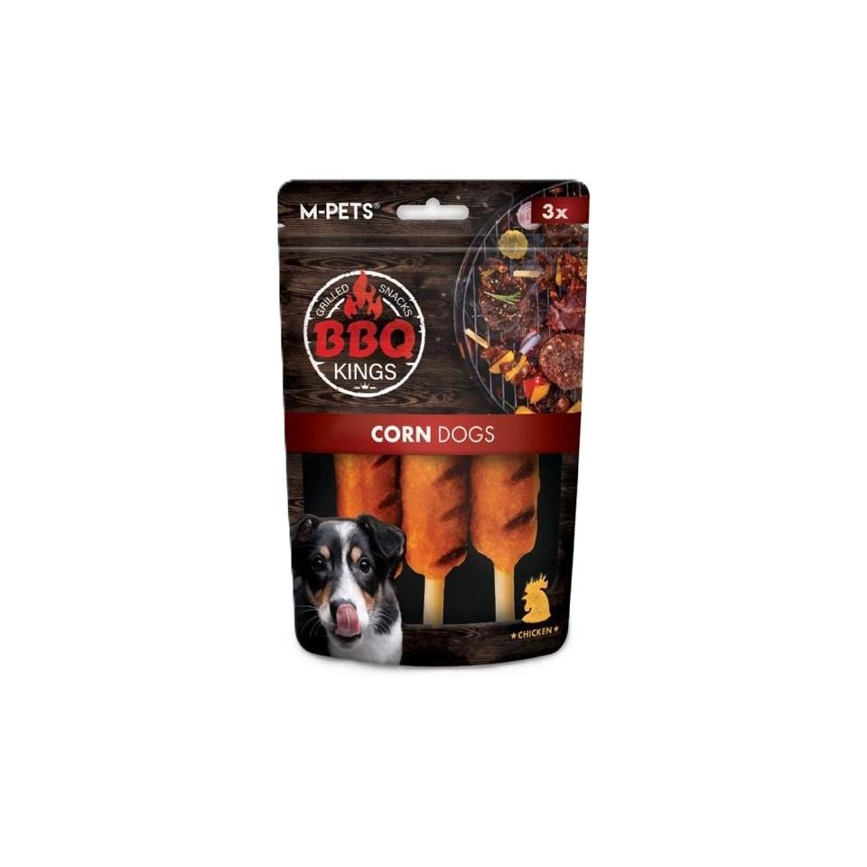 M-PETS BBQ KINGS CORN DOGS 90GR