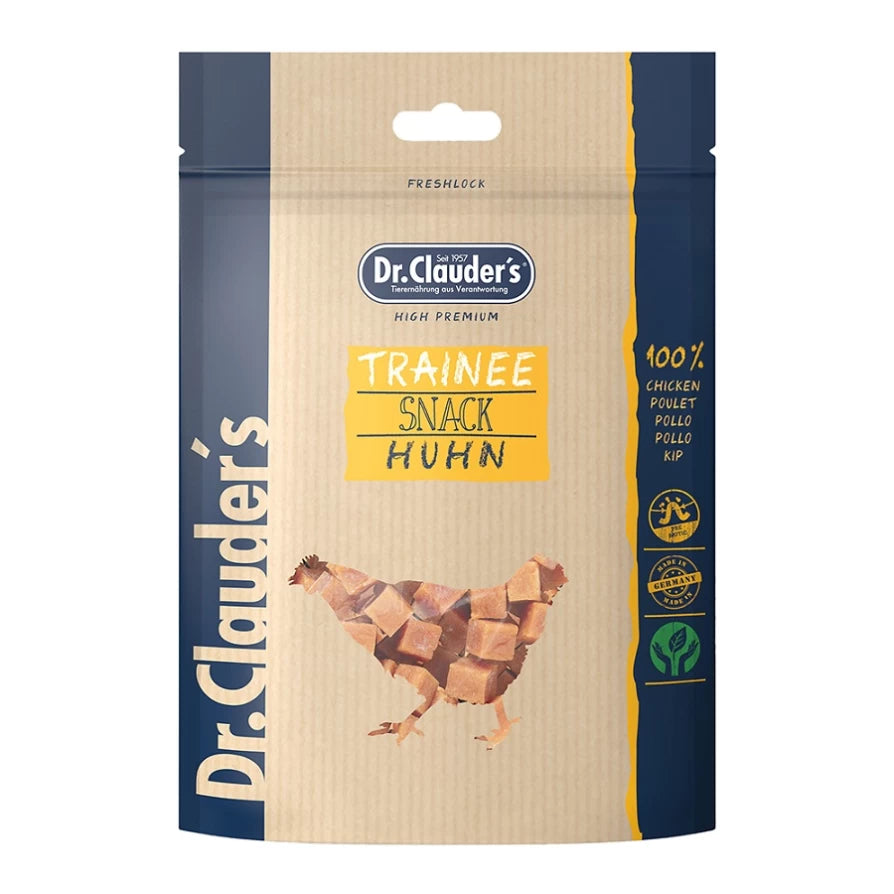 DR. CLAUDER'S SNACK TRAINEE CHICKEN 80G