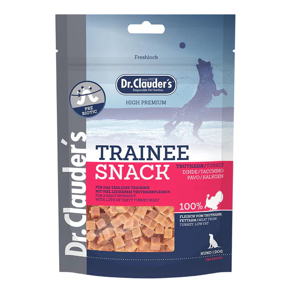 DR. CLAUDER'S SNACK TRAINEE TURKEY 80G
